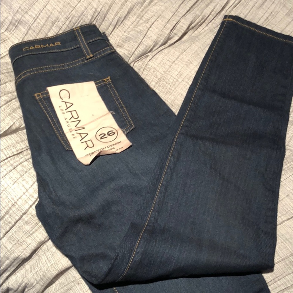 Carmar Stretch Denim Jeans- Size 26